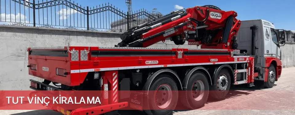Tut İlçemi Vinç Kiralama